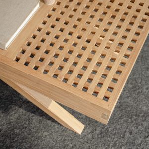 alba rectangle teak coffee table