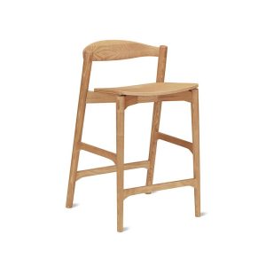 haven counter stool, stained oak