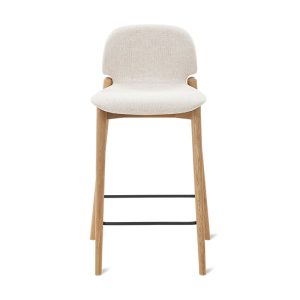 dine in counter stool, oak/dune