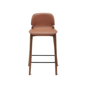 dine in counter stool, walnut/pecan