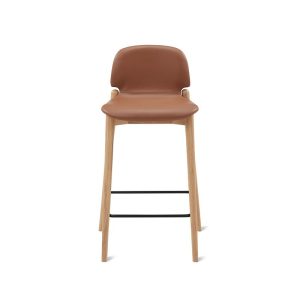 dine in counter stool, oak/pecan