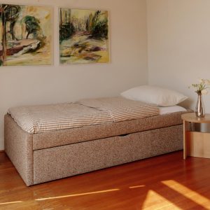 nest trundle daybed, twin, teddy