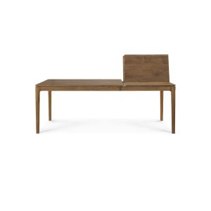 bok extendable dining table natural teak