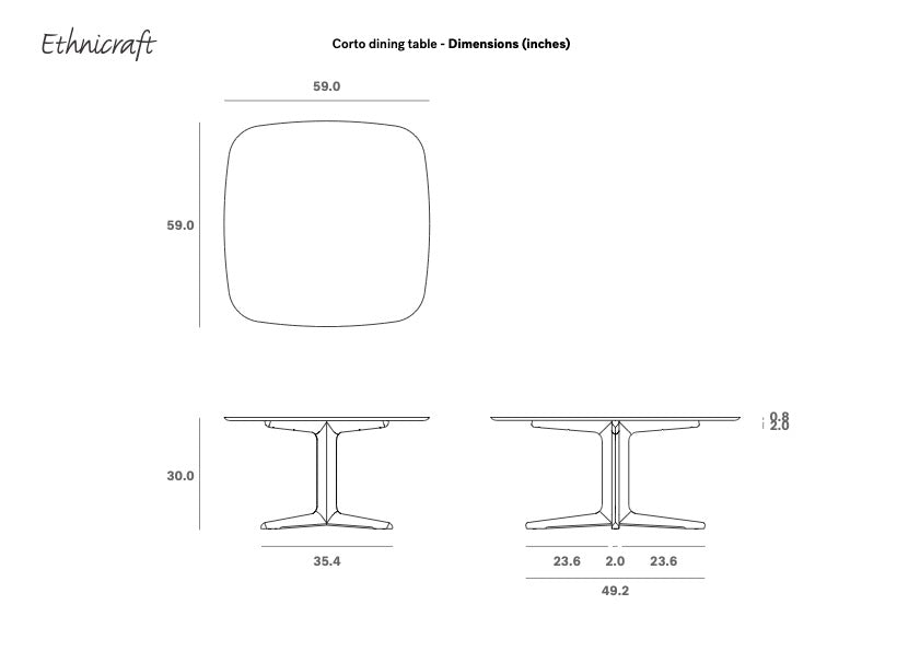 corto dining table oak square corto dining table oak square