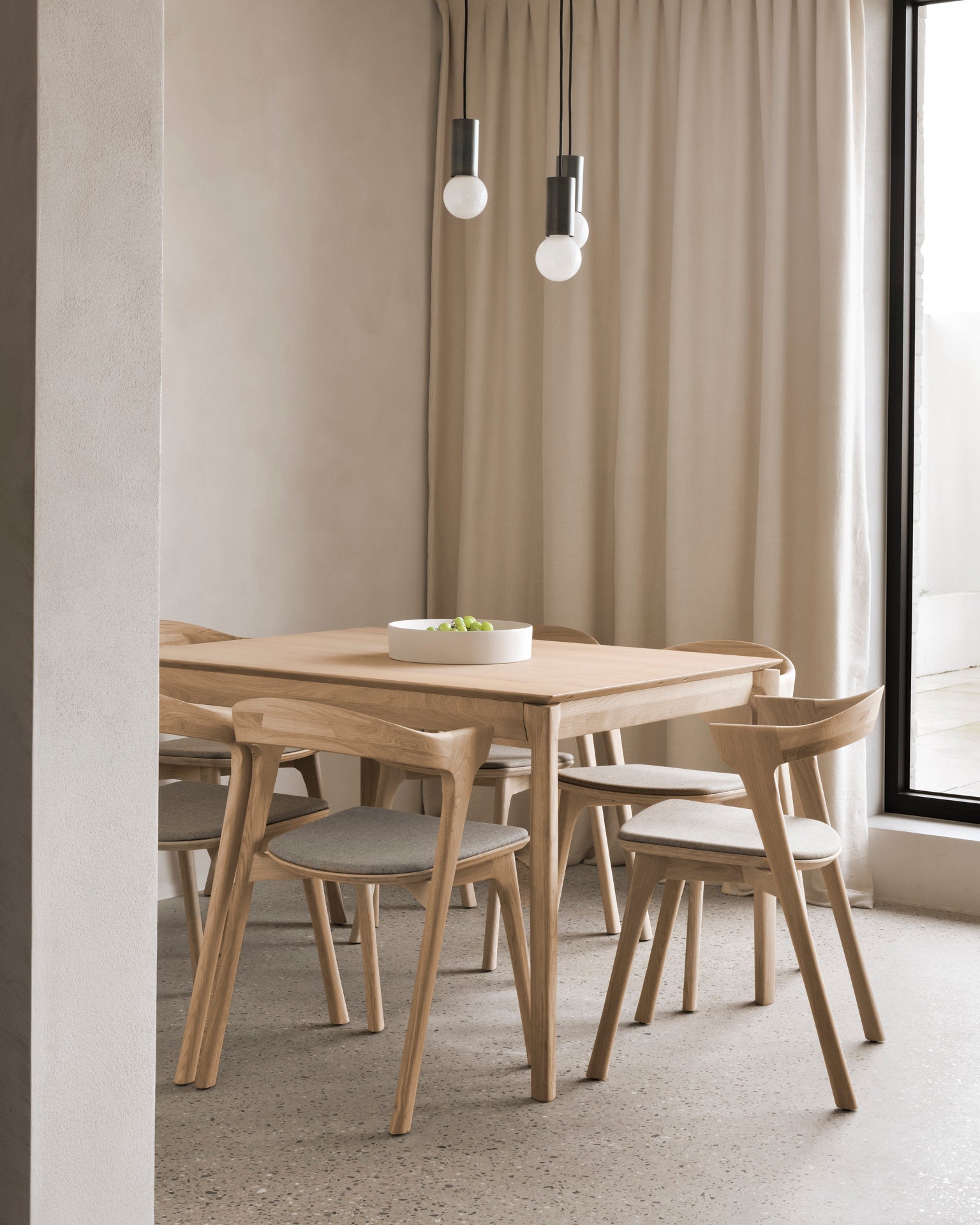bok extendable dining table oak bok extendable dining table oak