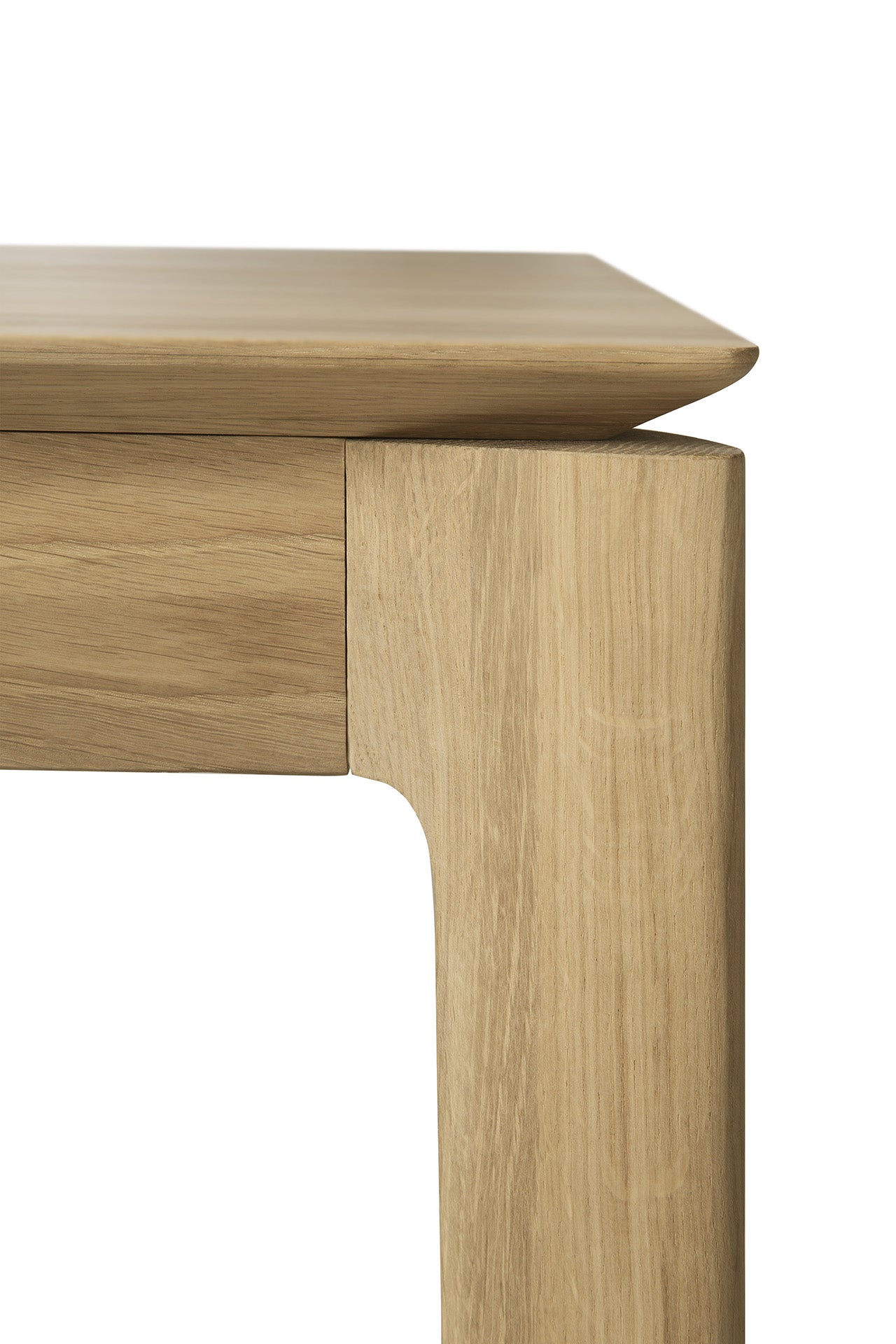 bok dining table varnished oak
