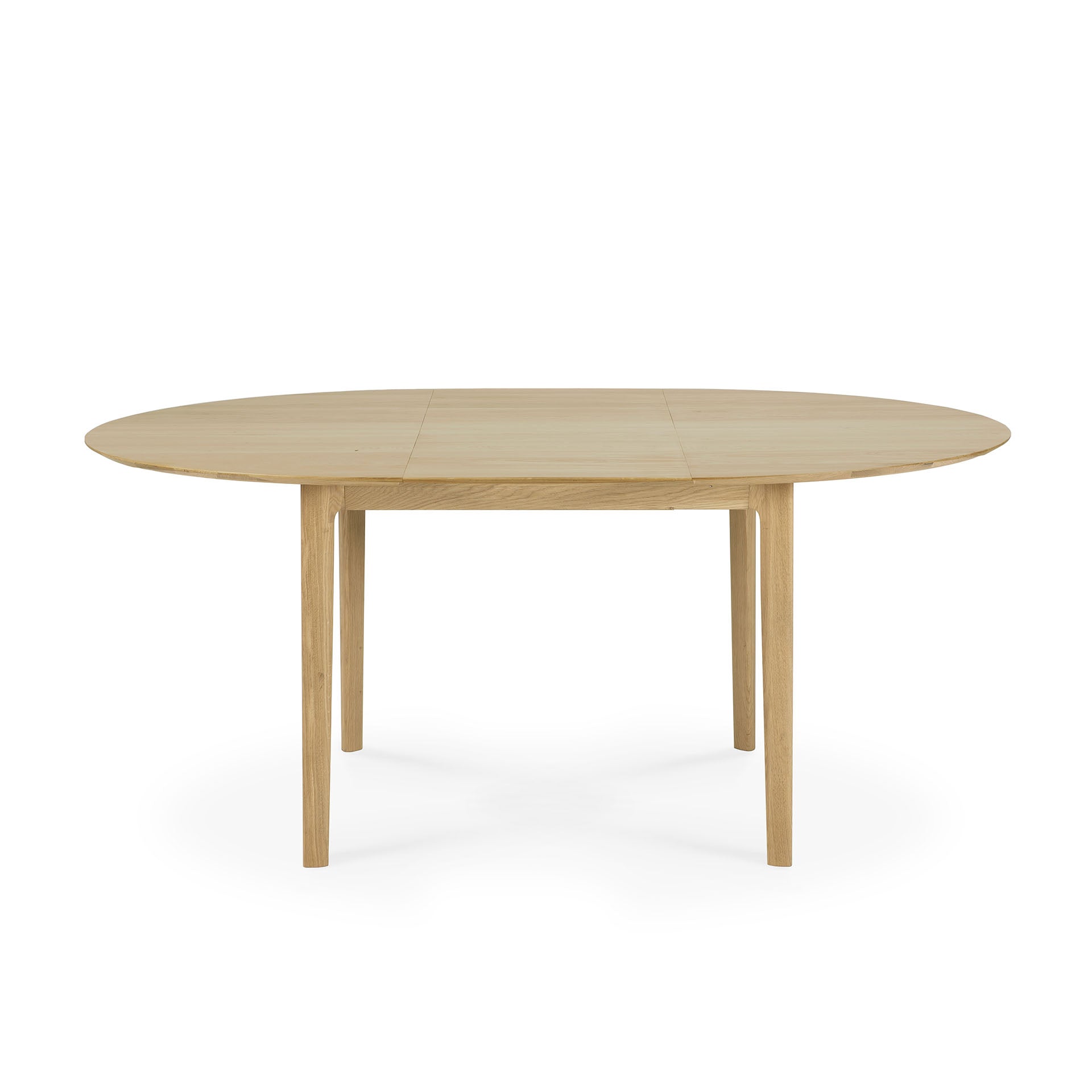 bok round extendable dining table oak bok round extendable dining table oak