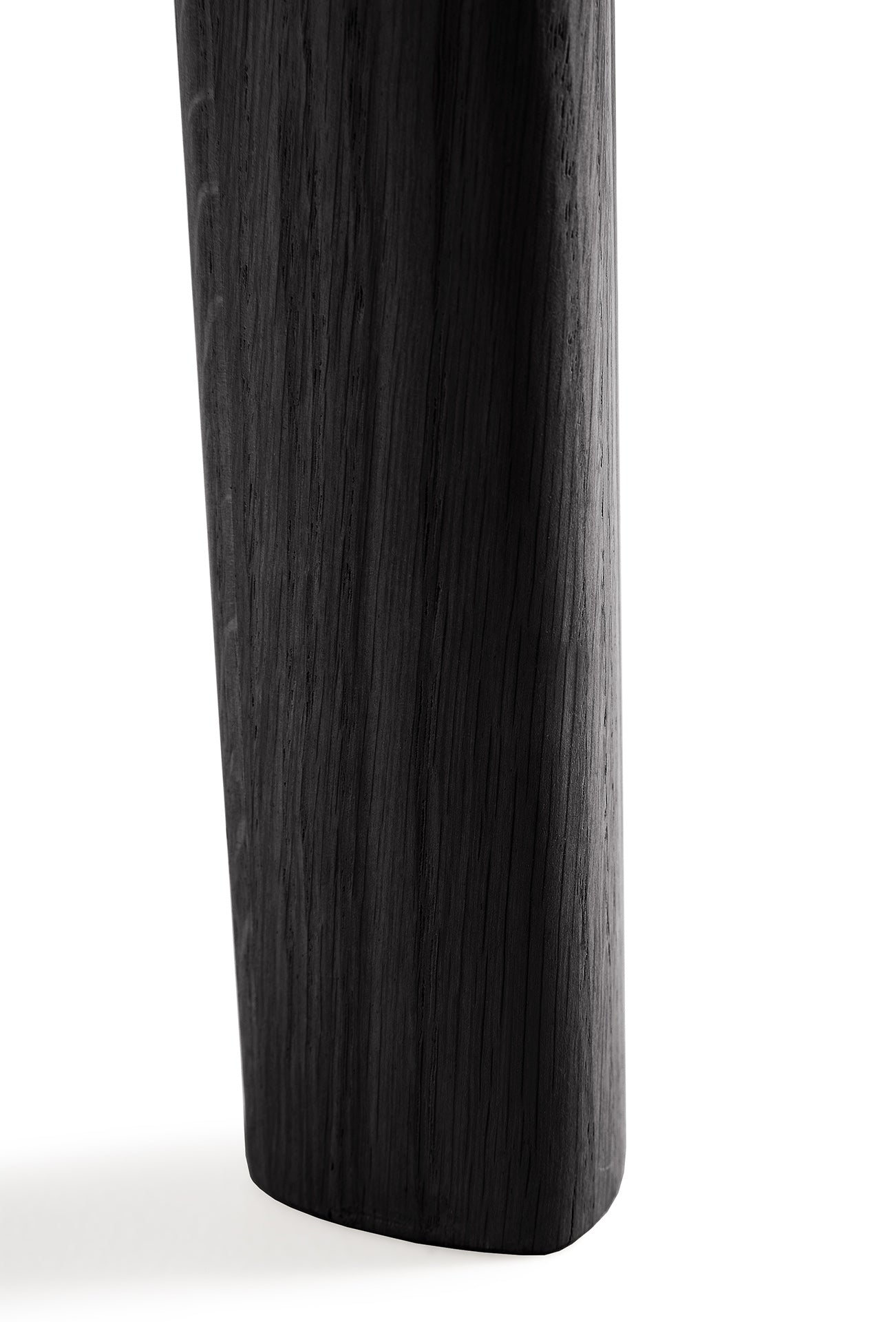 bok round extendable dining table black
