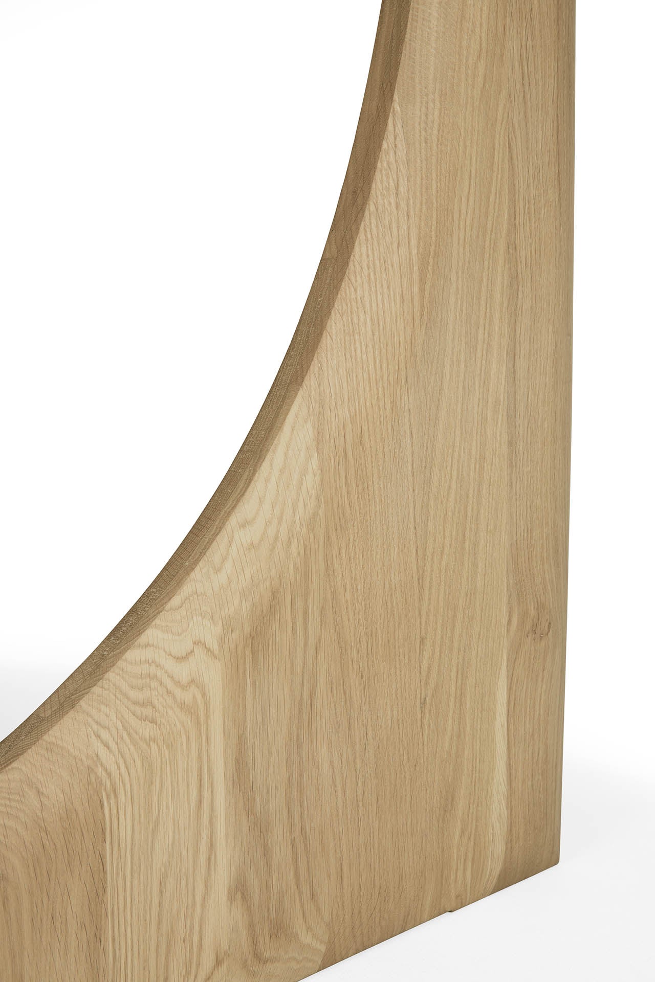 geometric dining table oak geometric dining table oak