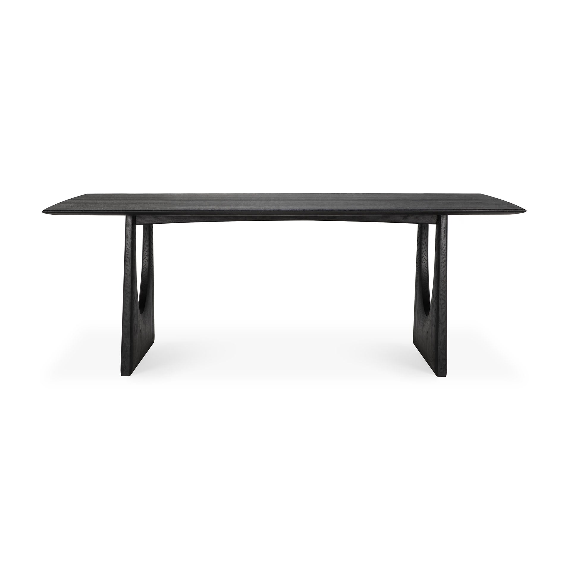 geometric dining table black geometric dining table black