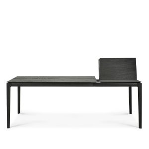 bok extendable dining table black