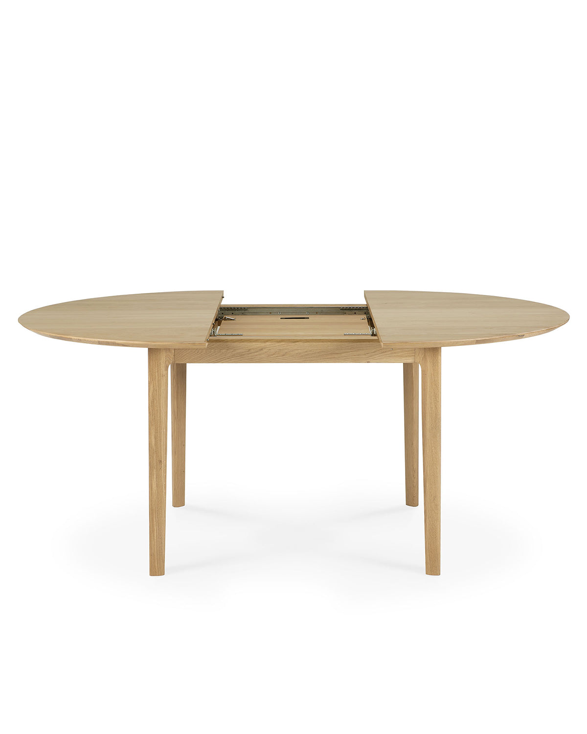 bok round extendable dining table oak bok round extendable dining table oak