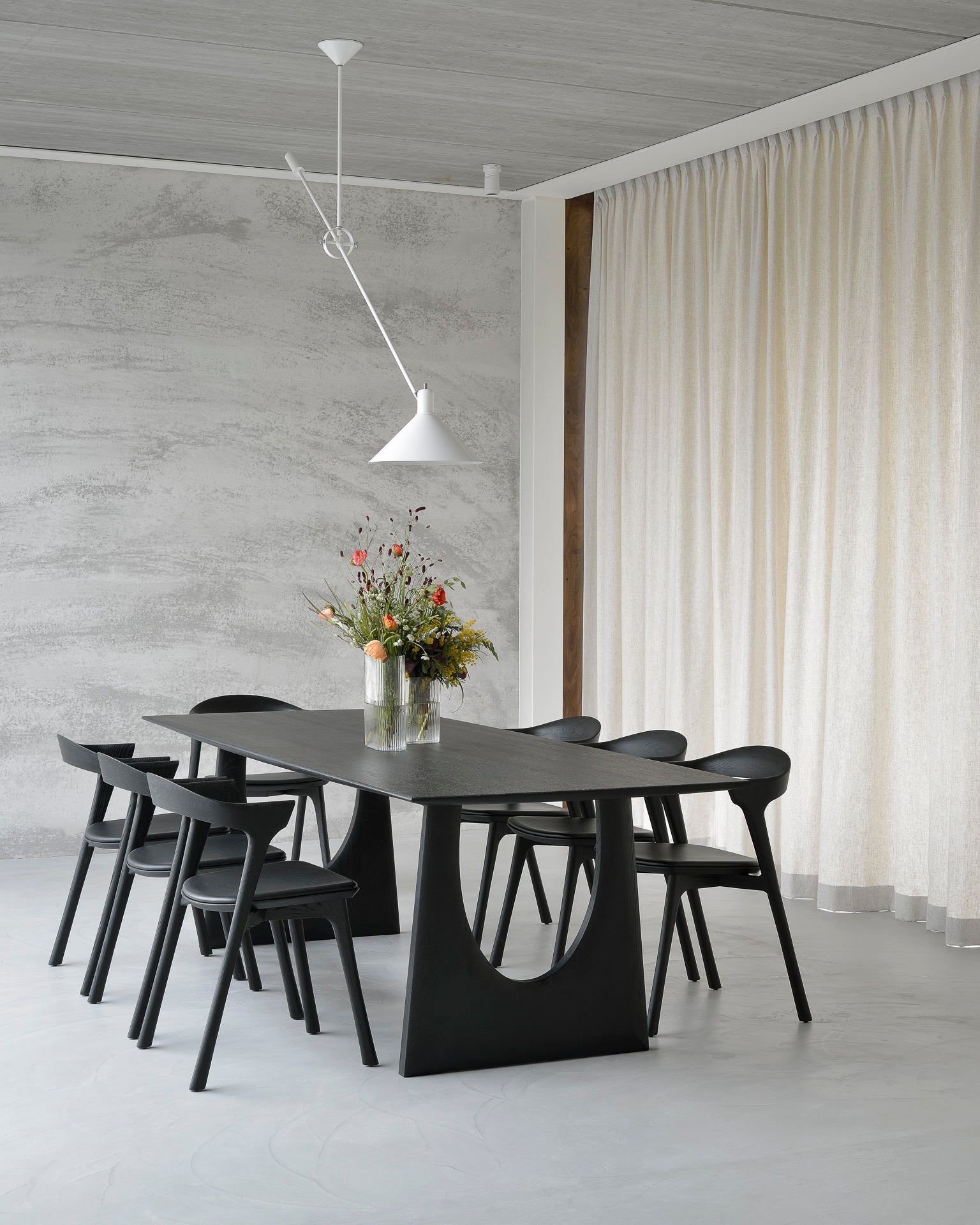 geometric dining table black geometric dining table black